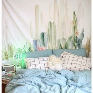 SUCCULENT WALL HANGING TAPESTRY